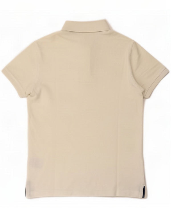 Henry Cottons Mens Polo Shirt Small White Cotton
