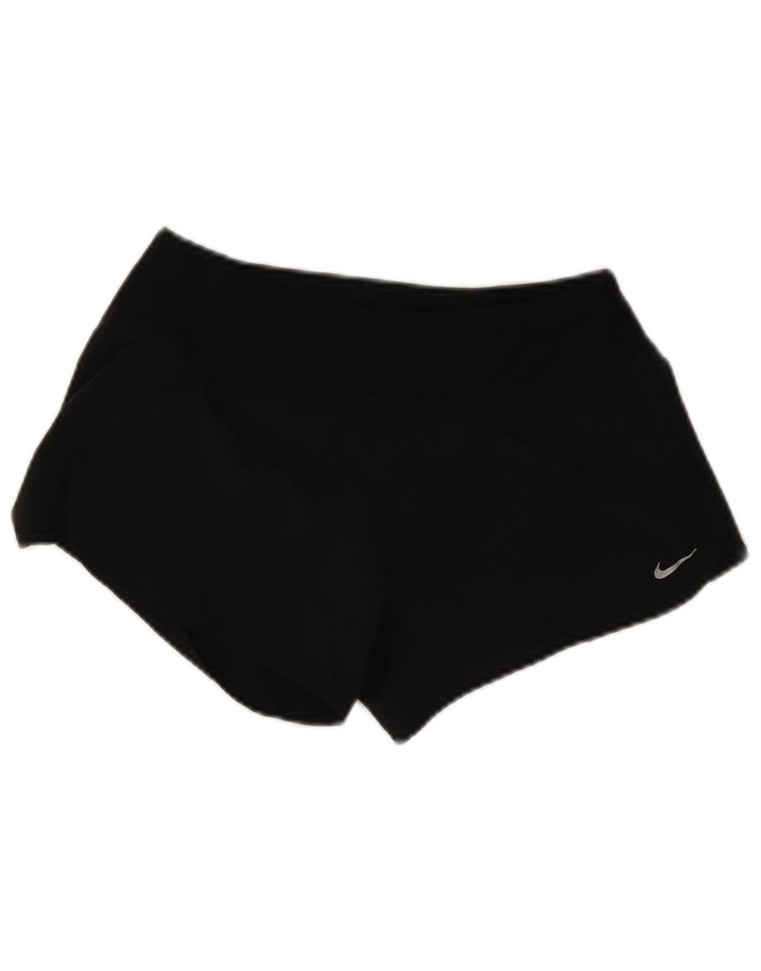 Pantaloncini sportivi Nike da donna Dri Fit UK 10 piccoli poliestere nero
