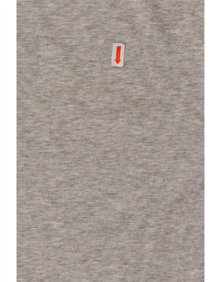 NIKE T-shirt da uomo Dri Fit Top grande in cotone grigio