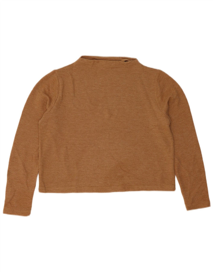 Market & Spruce Camicetta corta da donna Top UK 14 Large Beige Poliestere