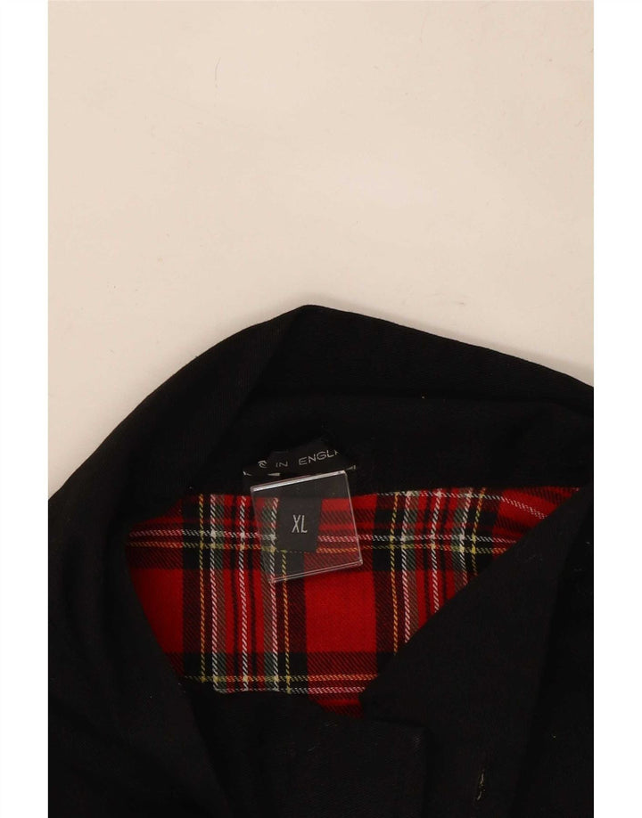 Giubbotto bomber da uomo vintage UK 42 XL poliestere nero