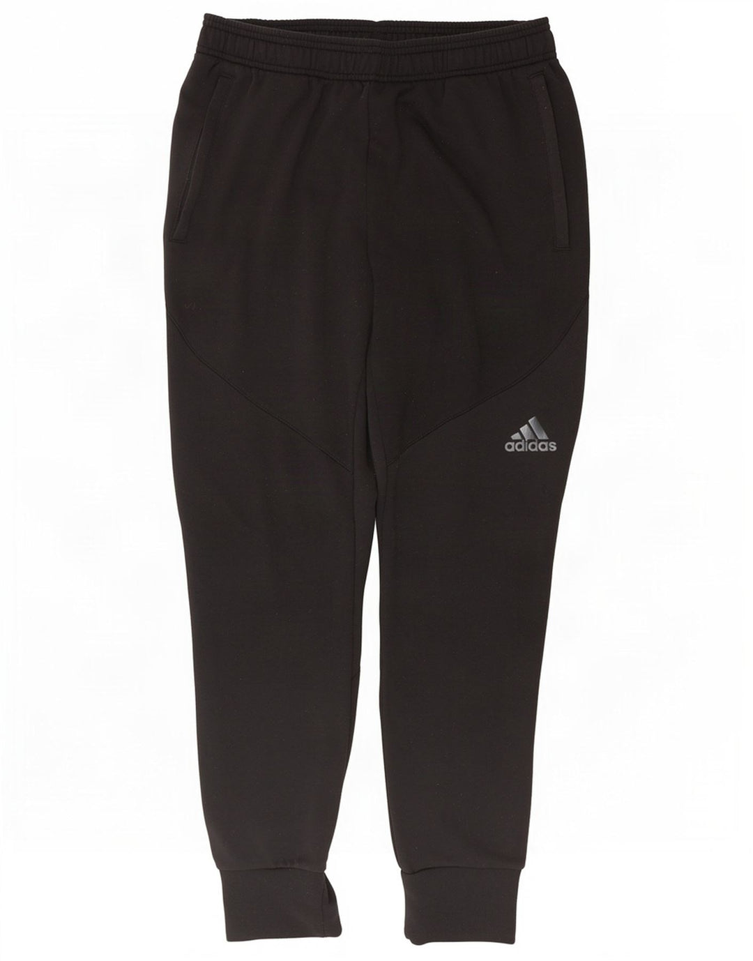 Pantaloni da tuta da uomo Adidas Climalite Joggers medio poliestere nero
