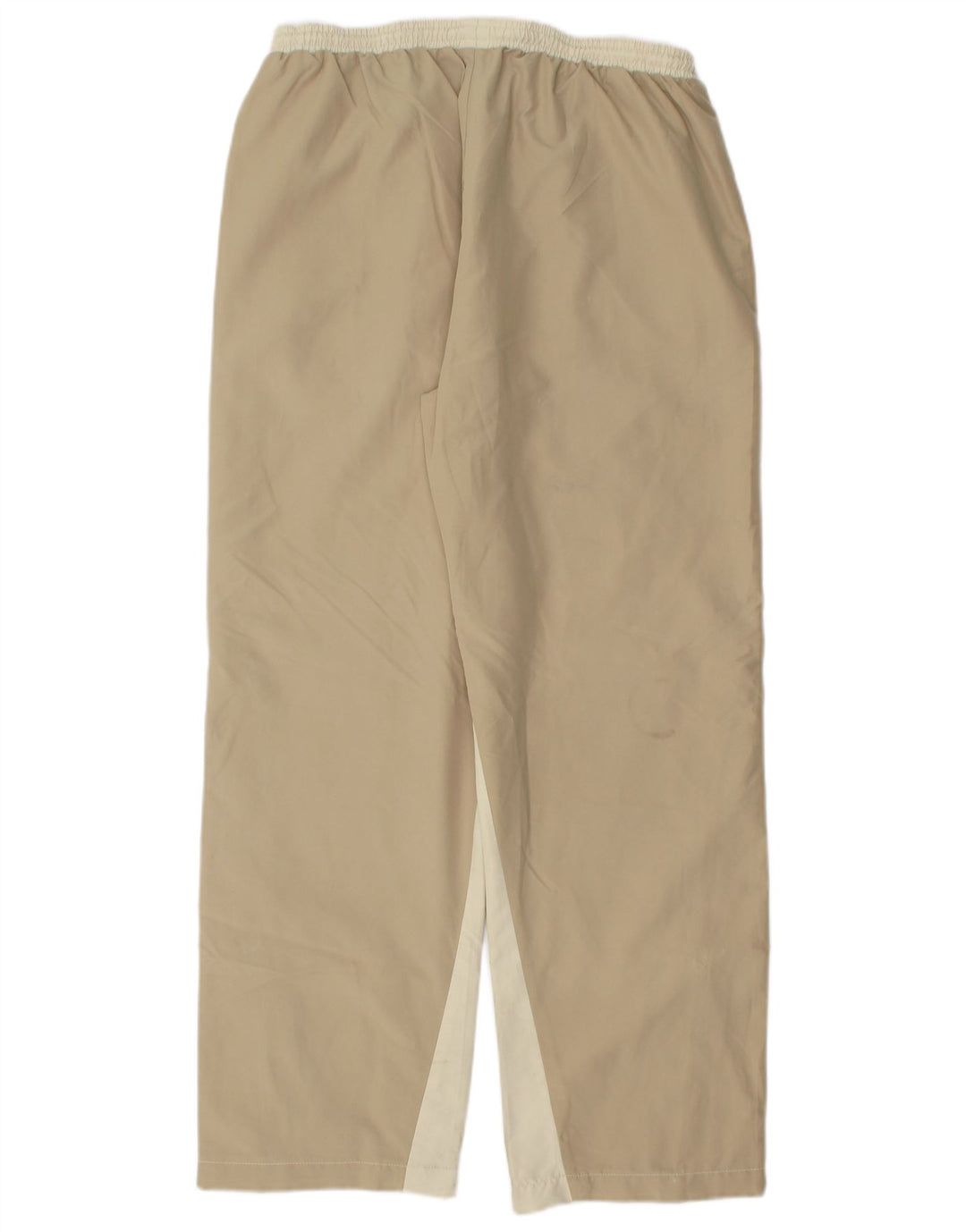 Pantaloni da tuta da donna REEBOK UK 14 Large Beige Colourblock Poliestere