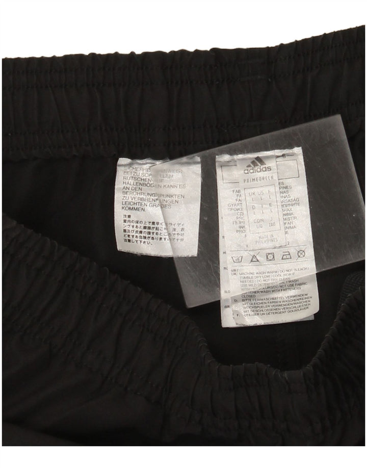 Pantaloni da tuta Adidas Aeroready Graphic da uomo, grandi, in poliestere nero