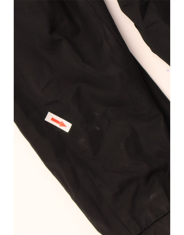 Giacca a vento con cappuccio da donna Zara UK 18 XL poliestere nero