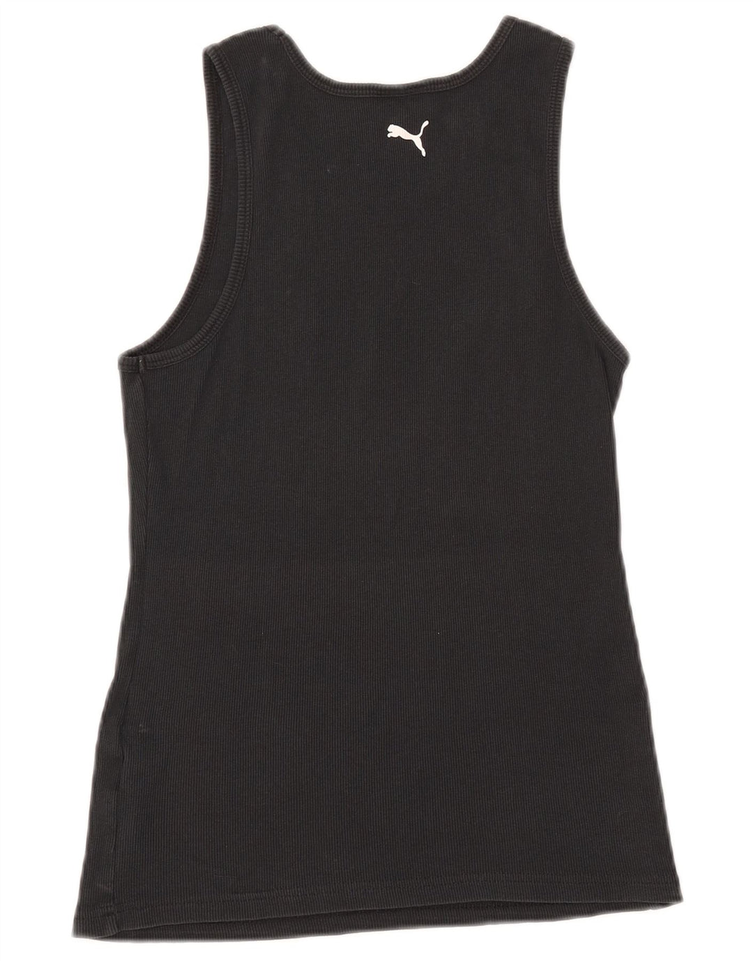 Canotta grafica da donna Puma UK 14 grande cotone nero