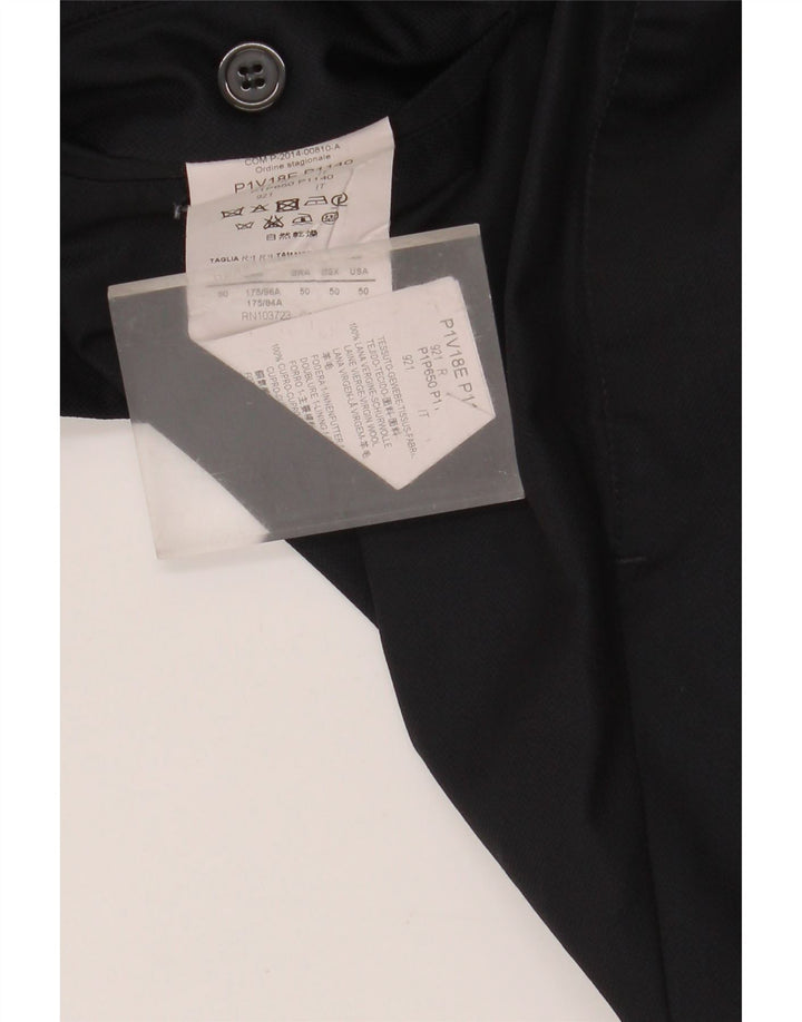 Abito da uomo in 2 pezzi a 2 bottoni Emporio Armani IT 50 Large W35 L30 Blu Navy