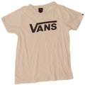 T-shirt grafica da donna Vans Top UK 12 cotone bianco medio