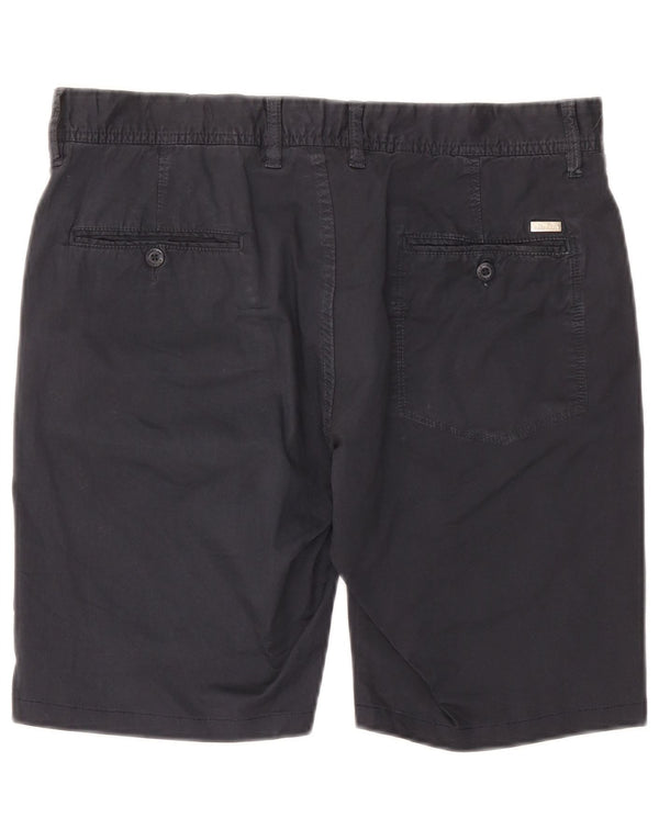 Pantaloncini chino da uomo Ellesse IT 50 Large W34 cotone blu navy