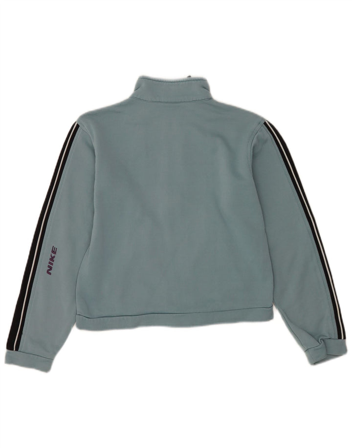 Giacca corta da tuta da donna Nike US 0/2 XS nylon blu