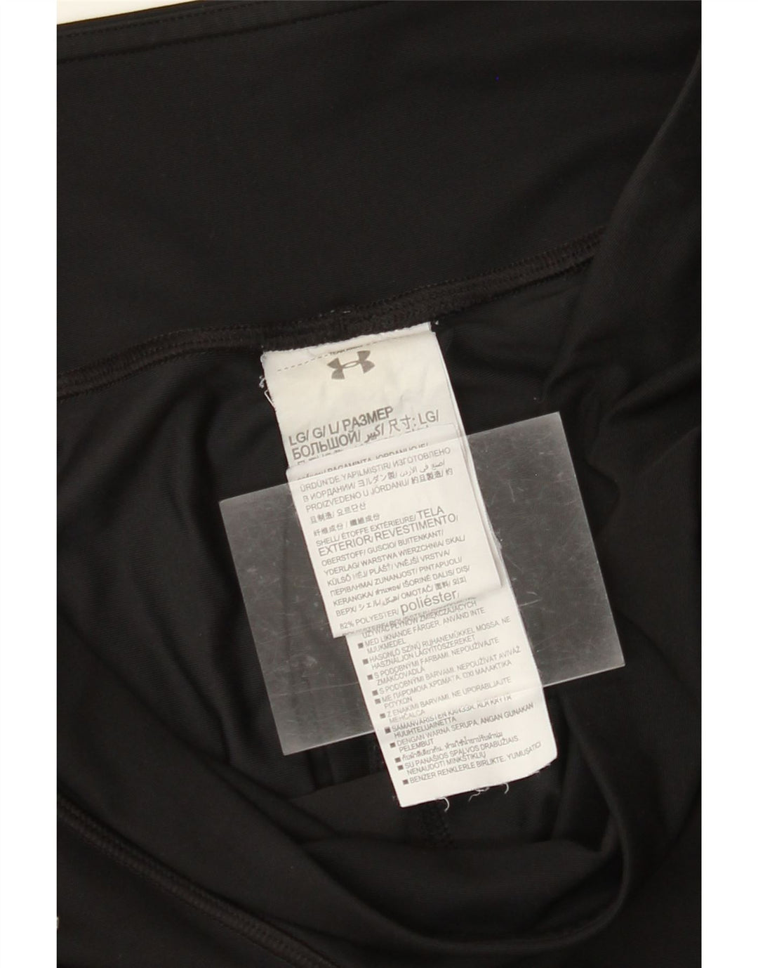 Leggings Capri da donna UNDER ARMOUR UK 14 Large Black Colourblock