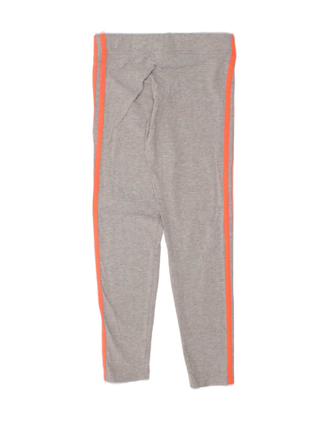 ADIDAS Girls Leggings 9-10 Years Grey Cotton Vintage Adidas and Second-Hand Adidas from Messina Hembry 