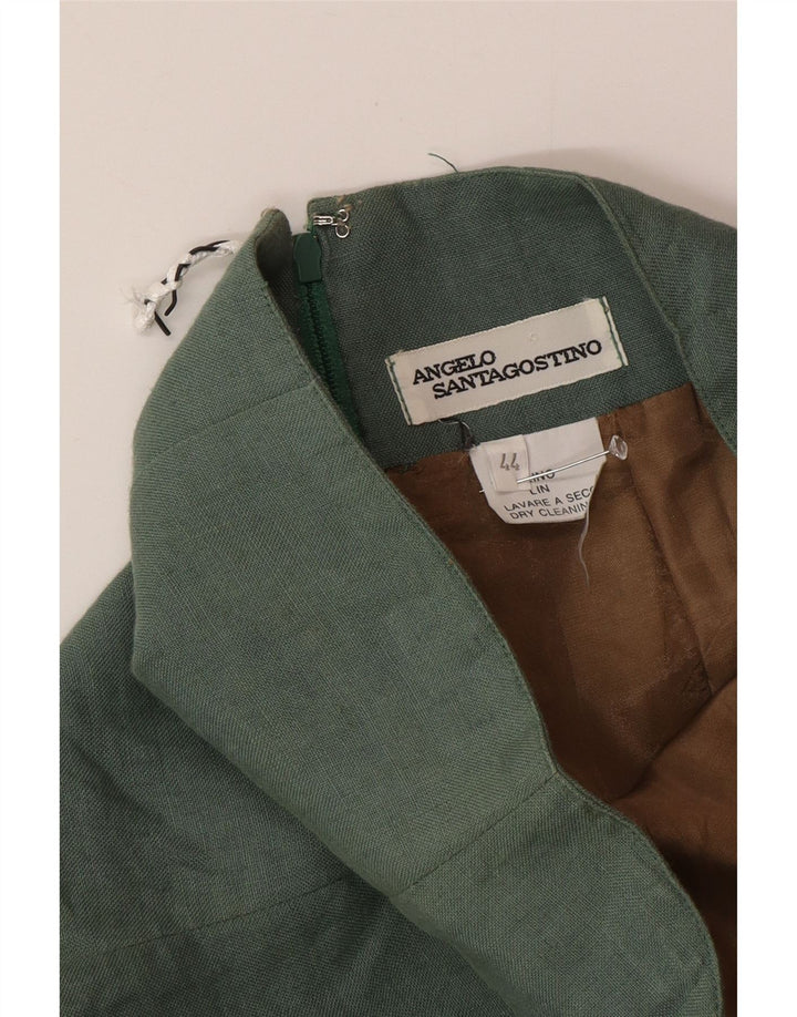 Angelo Santagostino Set gonna 2 pezzi da donna IT 44 medio W26 verde Designe