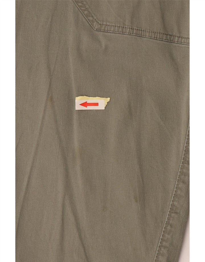 Pantaloni Capri da donna Lee W40 L19 cotone grigio