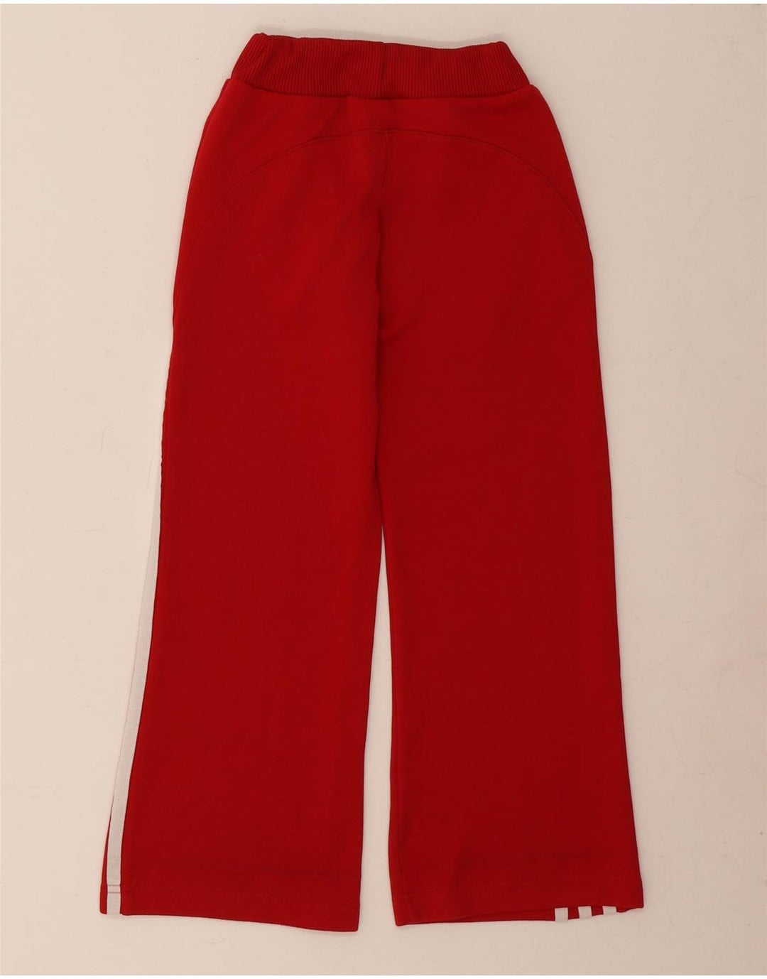 Pantaloni Tuta Adidas Bambina 7-8 Anni Poliestere Rosso