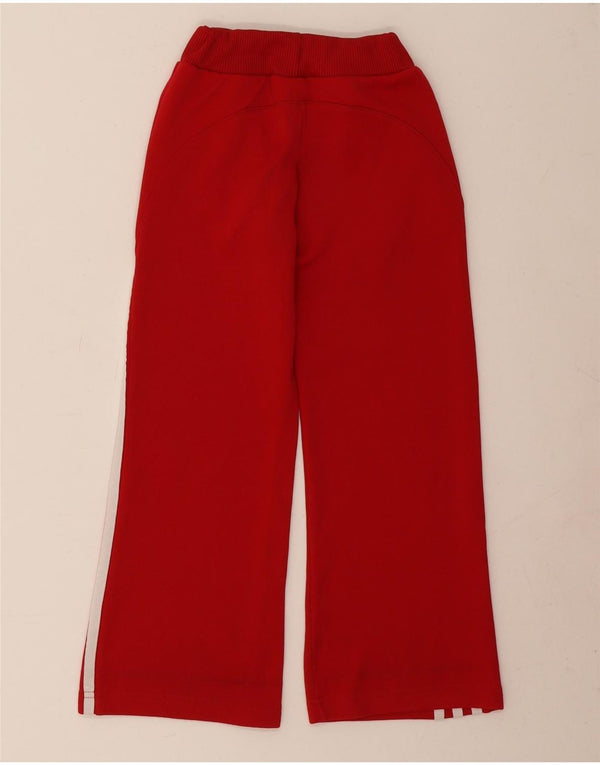 Pantaloni Tuta Adidas Bambina 7-8 Anni Poliestere Rosso