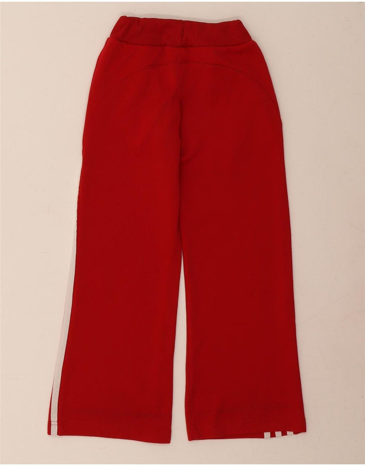 Pantaloni Tuta Adidas Bambina 7-8 Anni Poliestere Rosso