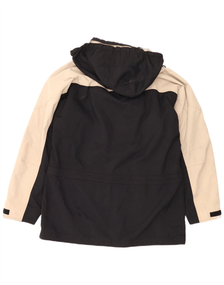 Giacca a vento con cappuccio da uomo Camel Active UK 38 Medium Black Colourblock