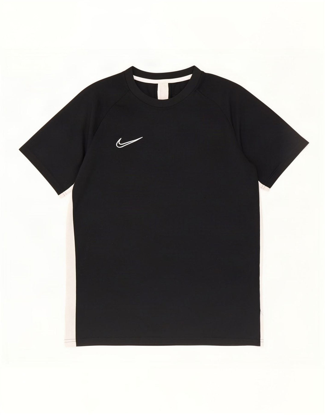 T-shirt Nike Dri Fit da uomo, grande, in poliestere color block nero