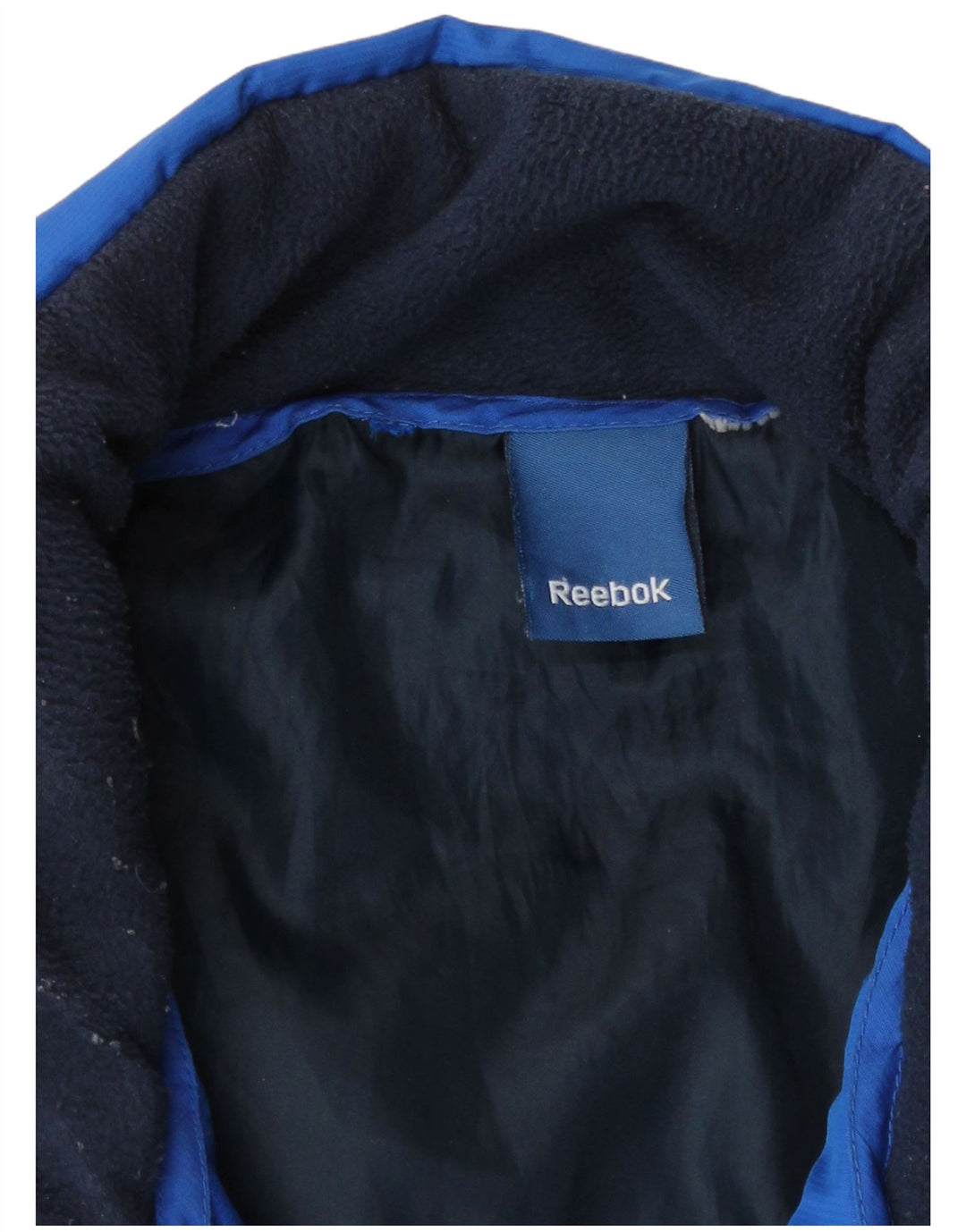 Giacca imbottita da uomo Reebok UK 42 XL blu poliestere