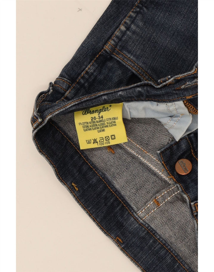 WRANGLER Womens Bootcut Jeans W26 L26 Blue Cotton Vintage Wrangler and Second-Hand Wrangler from Messina Hembry 