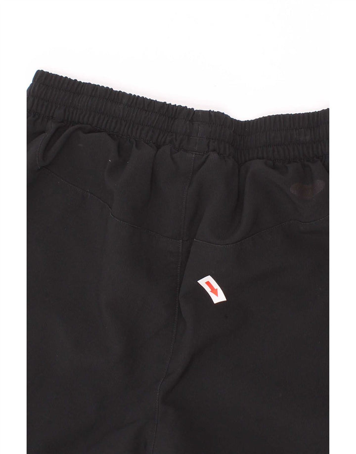Pantaloncini sportivi Adidas da ragazzo 9-10 anni in poliestere color block nero