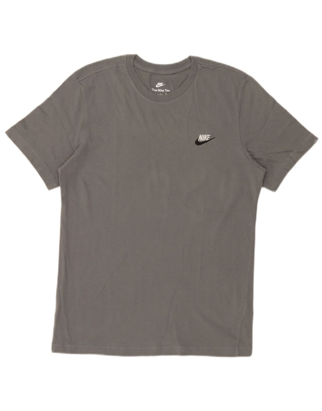 T-shirt Nike da uomo Top Small in cotone grigio