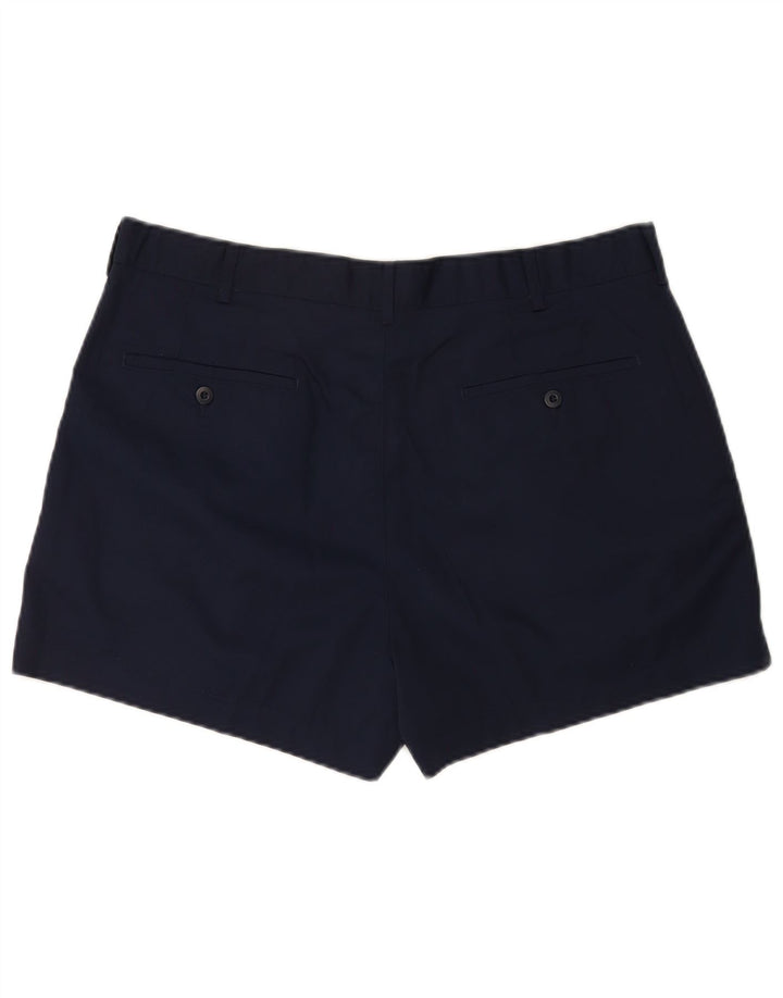 Pantaloncini chino con pegging da uomo Lotto W44 2XL poliestere blu navy