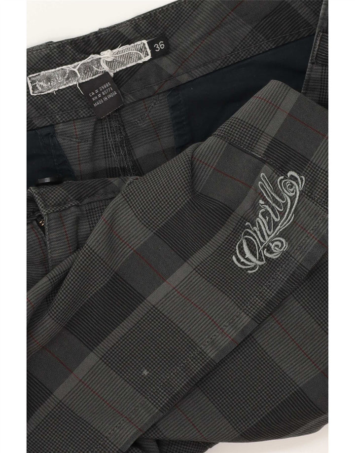 Pantaloncini chino da uomo O'Neill W36 grande pied de poule grigio
