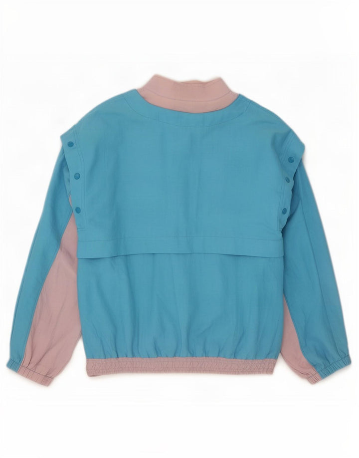 Giacca da tuta da donna Ellesse IT 48 XL Blu Colourblock Poliammide
