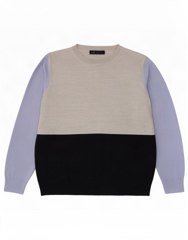 Maglione maglione con scollo a barca da donna Marks & Spencer UK 14 grande blu