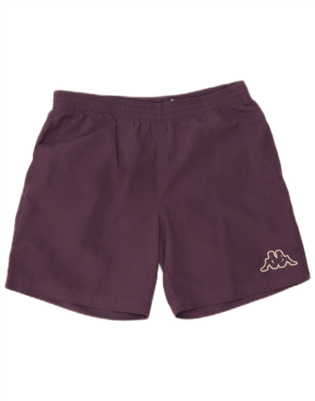 Pantaloncini sportivi da uomo Kappa in poliestere viola medio