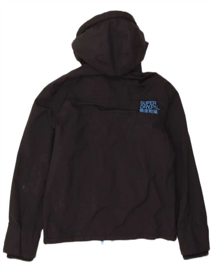 Giacca a vento oversize da donna Superdry UK 10 piccola nera