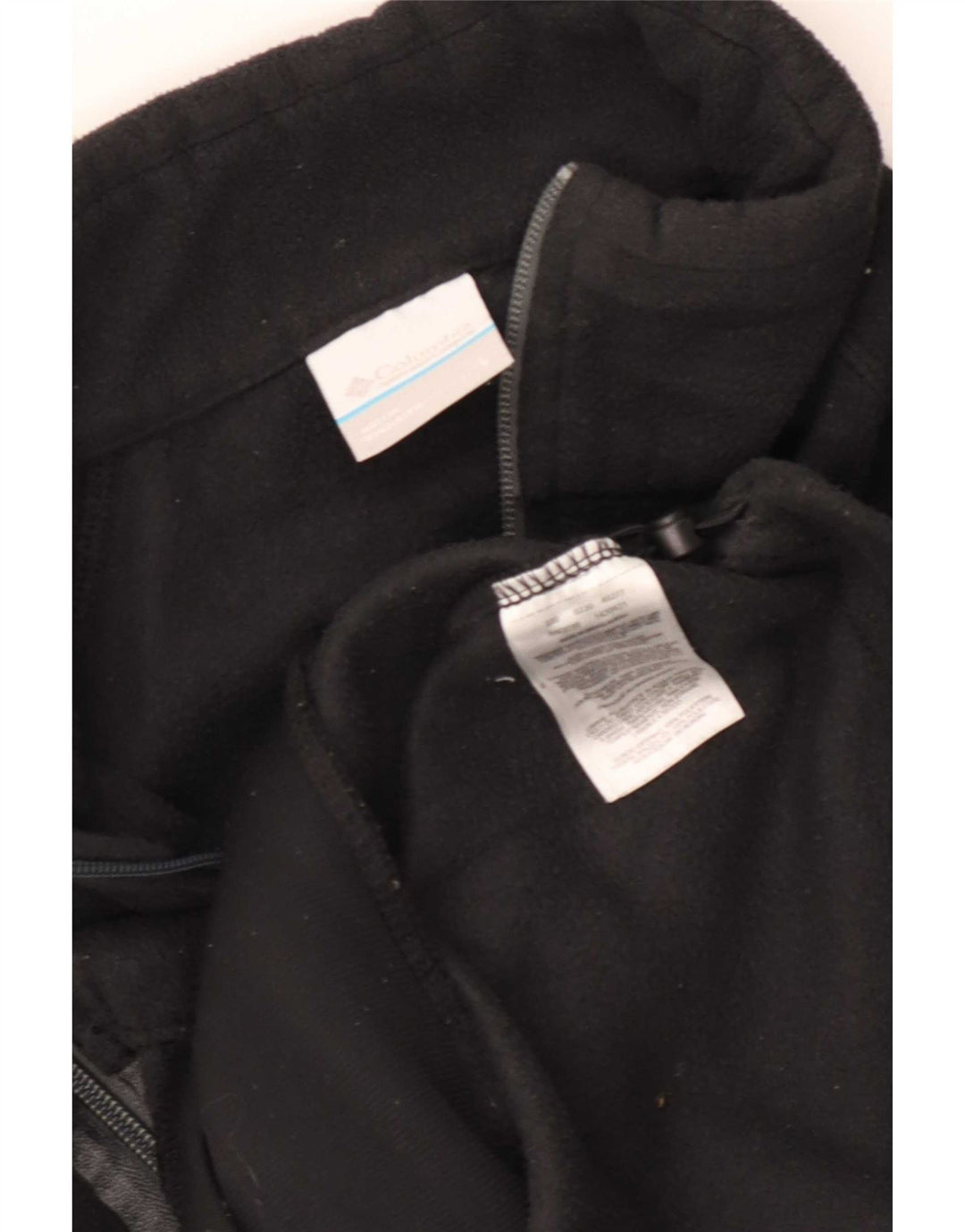 Giacca in pile da uomo Columbia UK 40 Large Nero Poliestere