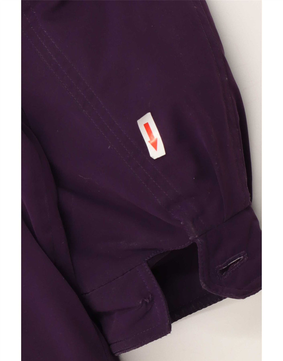 Cappotto imbottito oversize da donna vintage EU 46 XL poliestere viola