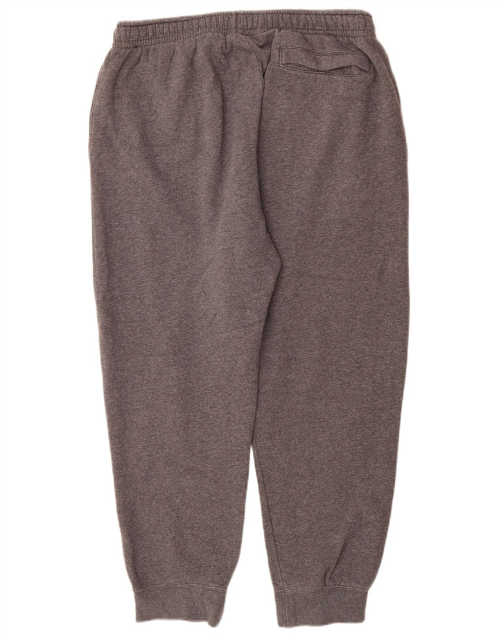 Pantaloni da tuta da uomo Nike Joggers grandi in cotone grigio