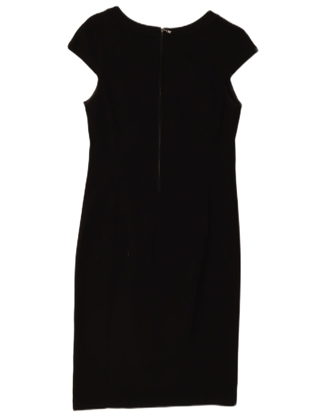 Abito tubino da donna Ted Baker taglia 2 piccolo in viscosa nera