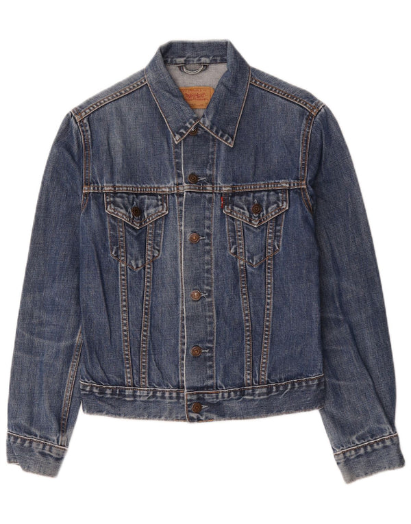 Giacca di jeans per ragazze Levi's 11-12 anni in cotone blu medio
