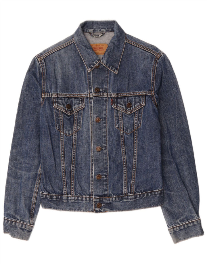 Giacca di jeans per ragazze Levi's 11-12 anni in cotone blu medio