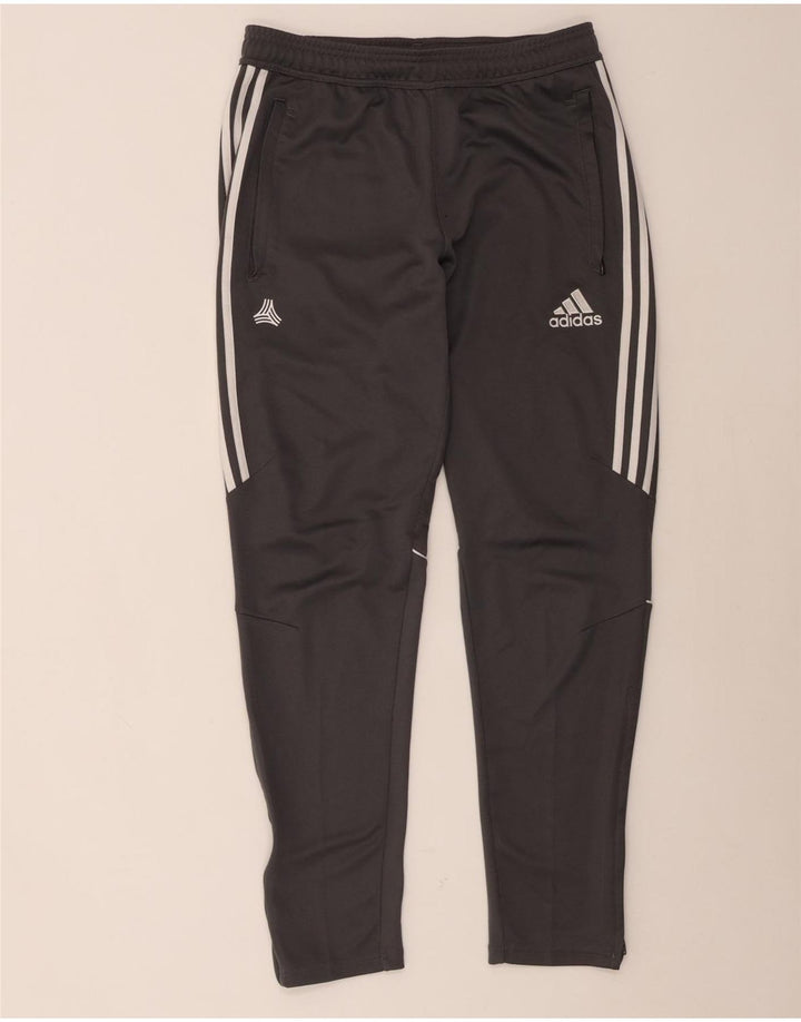 Pantaloni da tuta Adidas Climacool da uomo in poliestere grigio medio