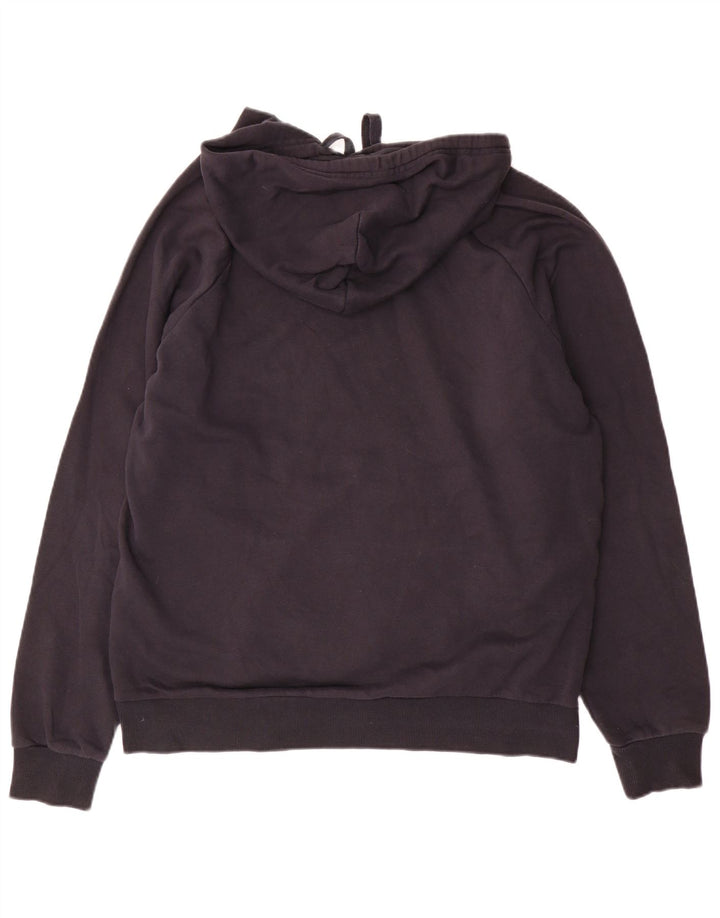 Felpa con cappuccio da uomo Under Armour grande in cotone nero
