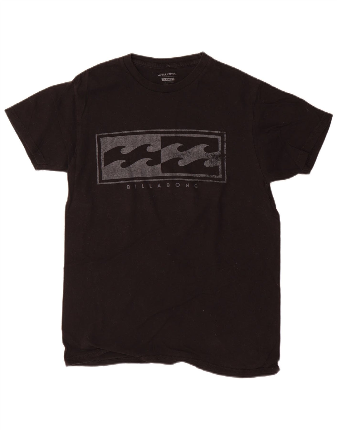 Maglietta grafica da uomo Billabong Top piccola in cotone nero