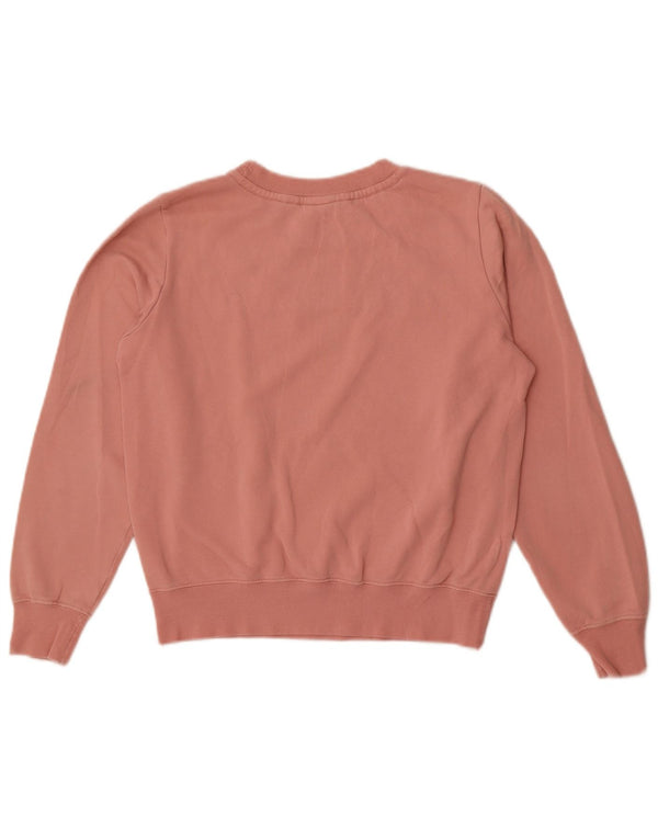 Felpa oversize con grafica corta da donna Champion, taglia UK 10, piccola rosa