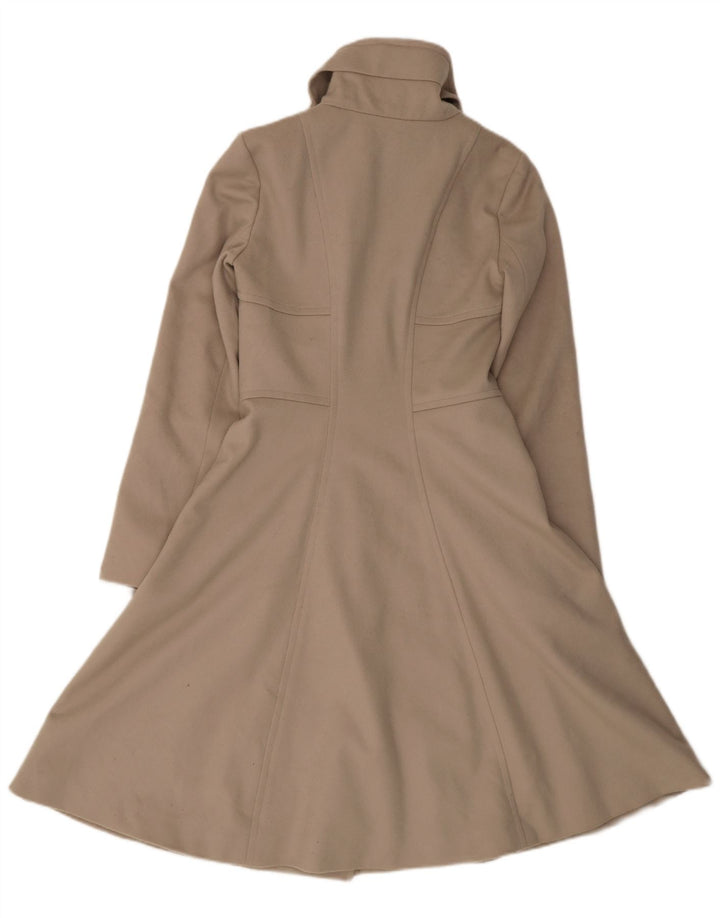 Cappotto doppiopetto da donna Reiss UK 6 XS Beige Lana vergine