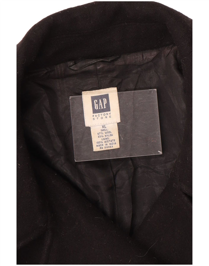Caban da donna Gap UK 18 XL lana nera