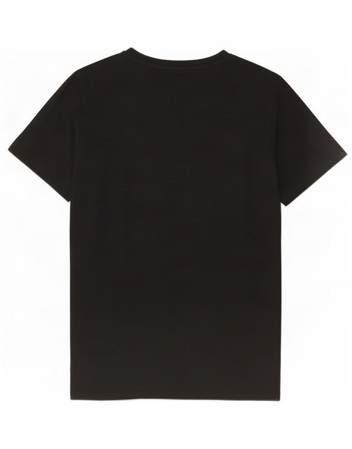 Maglietta grafica da uomo Lee Top piccola in cotone nero