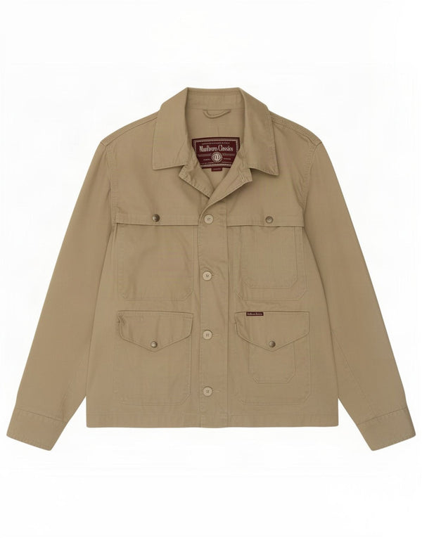 Giacca multiuso da uomo Marlboro Classics UK 42 XL Cotone kaki