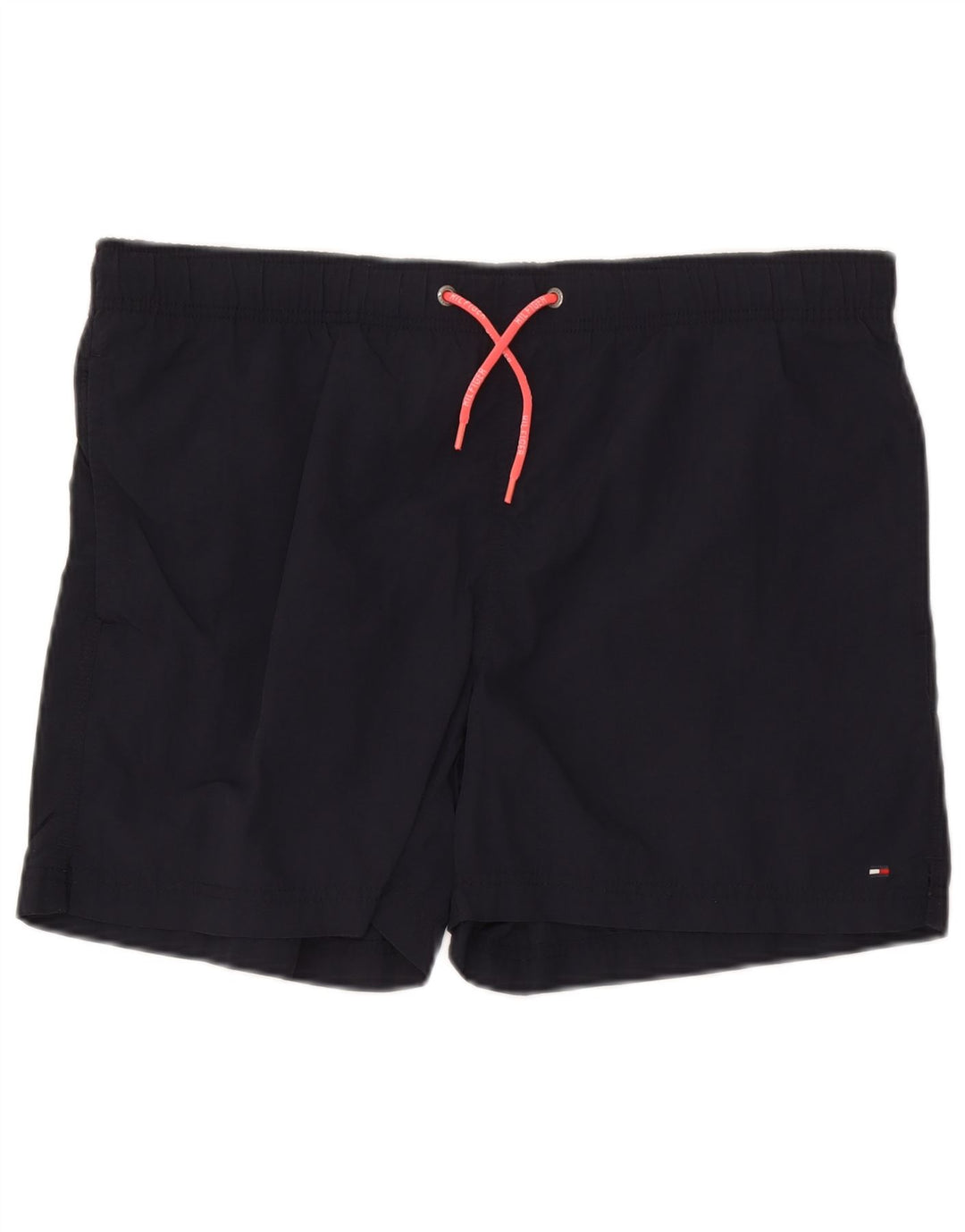 Pantaloncini da bagno da uomo Tommy Hilfiger medi in nylon blu navy