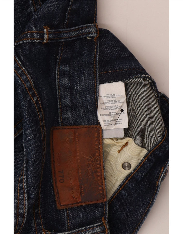 Jeans dritti da uomo 770 J. Crew W29 L32 cotone blu navy