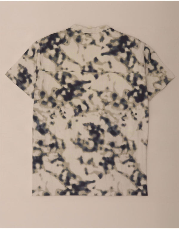 T-shirt da uomo Cos Top in cotone tie-dye medio multicolore
